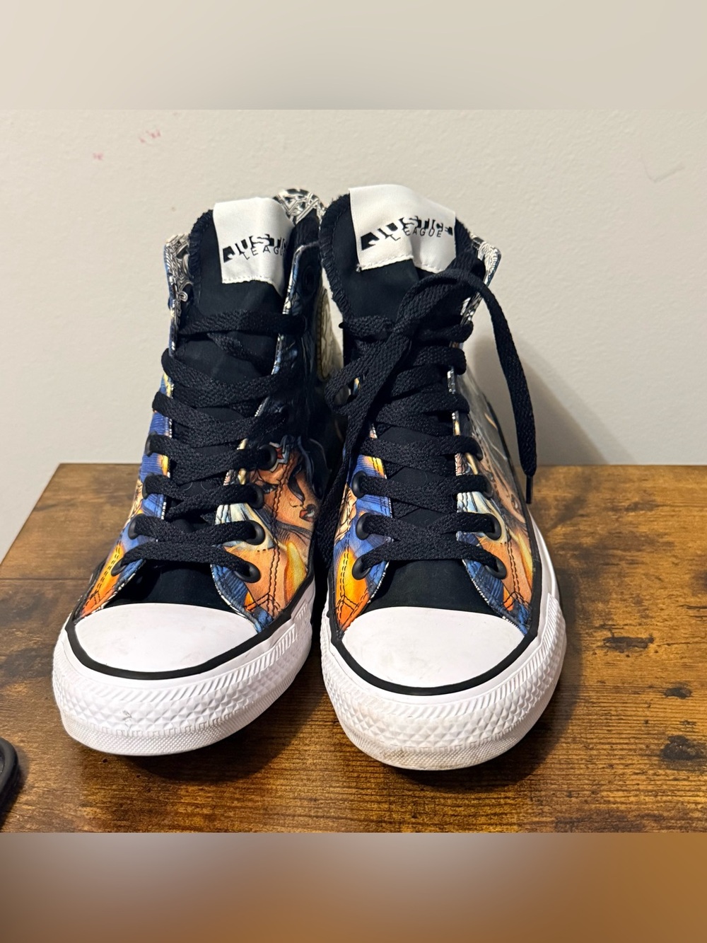 Converse Superman DC Comics Unisex Vol 1 Limited Edition Sz W9/M7 - Picture 7 of 11